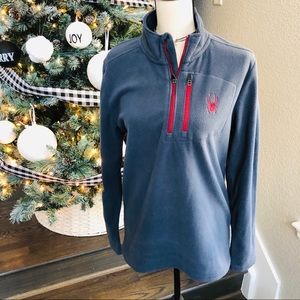 Spyder blue/gray sweatshirt size small